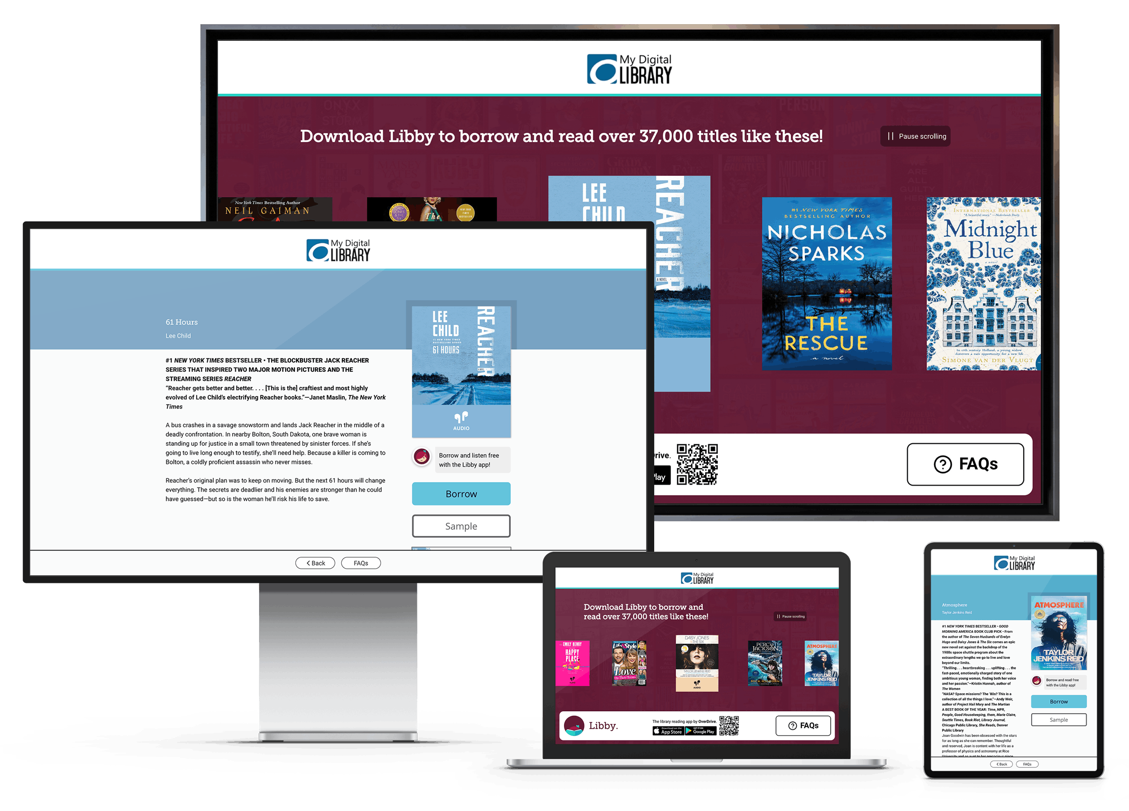 Library Libby showcase features images